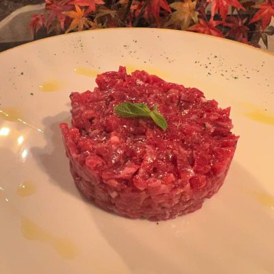 tartare di manzo ariccia